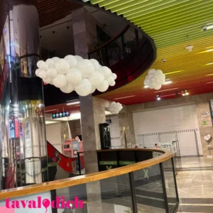 بادکنک‌ آرایی ابری