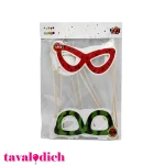 پک تاپر عینک، سیبیل و لب هندوانه