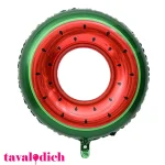 بادکنک فویلی دونات هندوانه