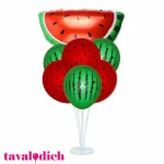استند بادکنک 7 شاخه طرح قاچ هندوانه