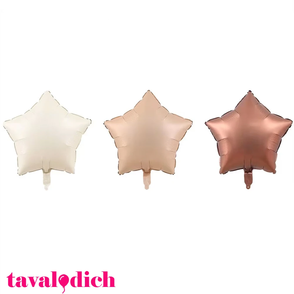 بادکنک فویلی ستاره رنگ نود